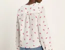 lanius 225 14437 00 712 off white love 34 langarm bluse mit kraeuseln 06x crop center