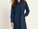 lanius 225 14480 00 596 dark blue denim 34 jeans kleid 02x crop center